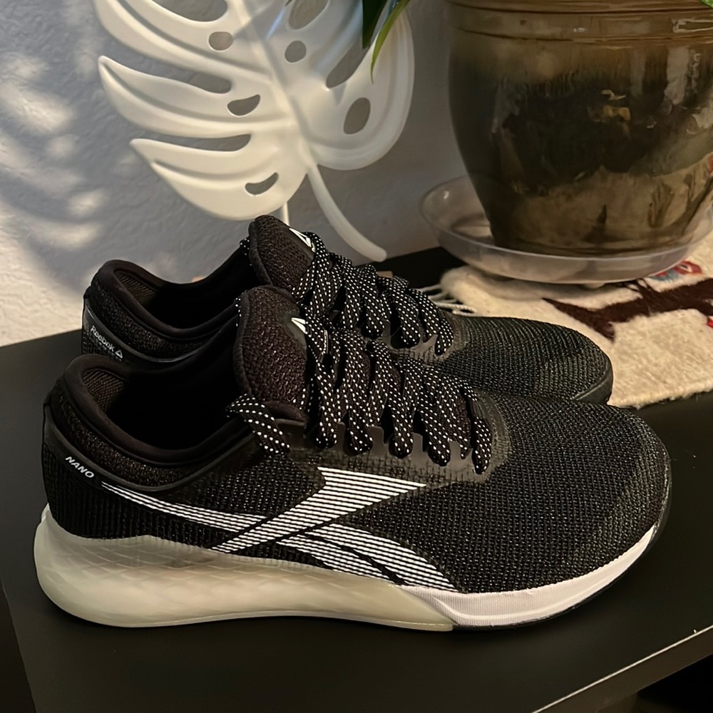 Black and White Athletic Women's Shoes
